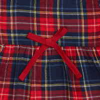 Flannel Ruffle Romper