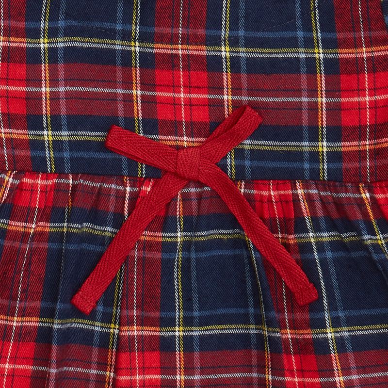 Flannel Ruffle Romper