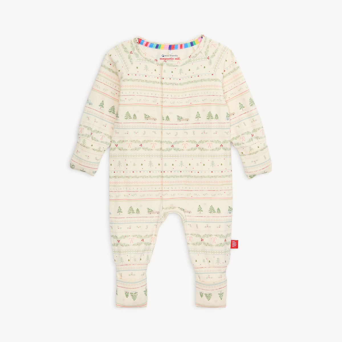 Holiday Grow With Me Coverall