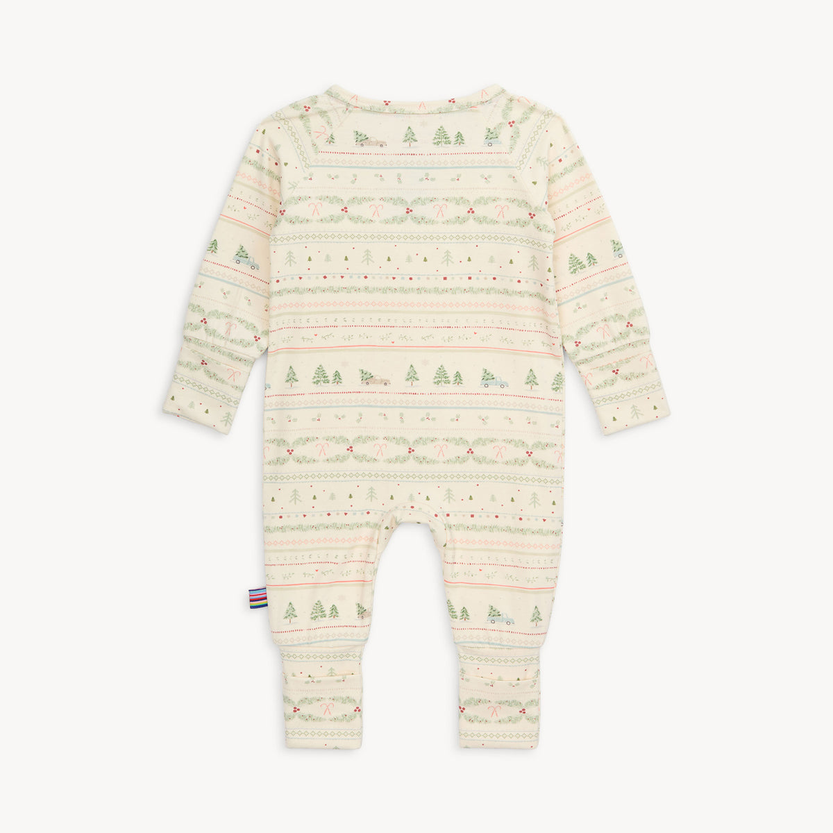 Holiday Grow With Me Coverall