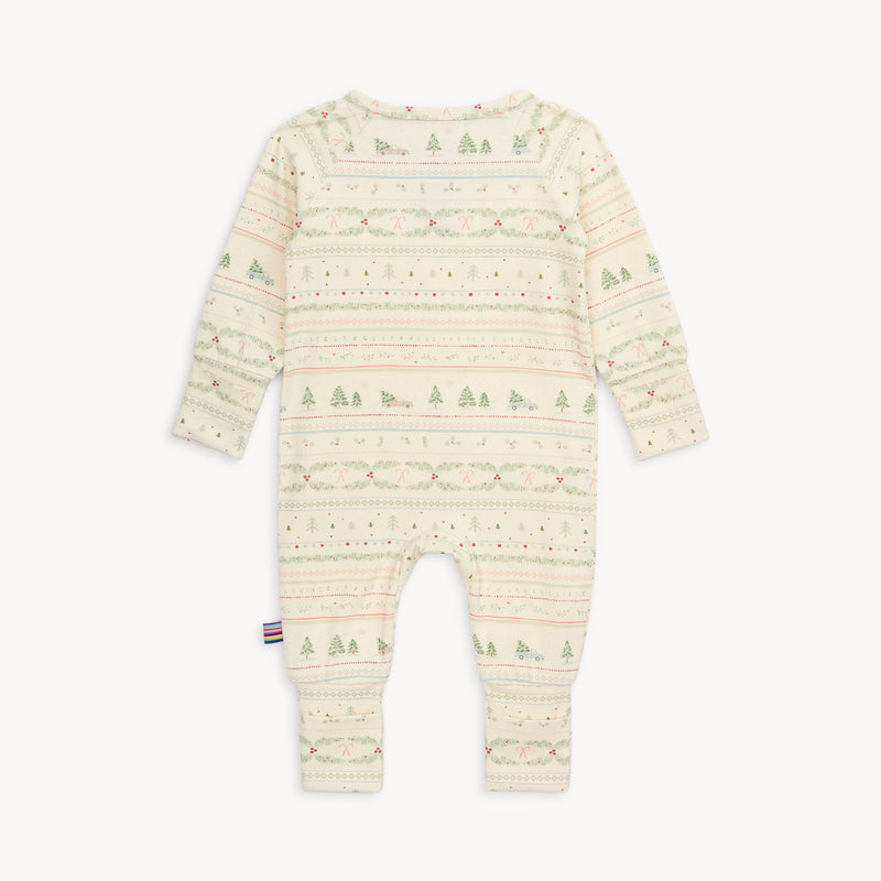 Holiday Grow With Me Coverall