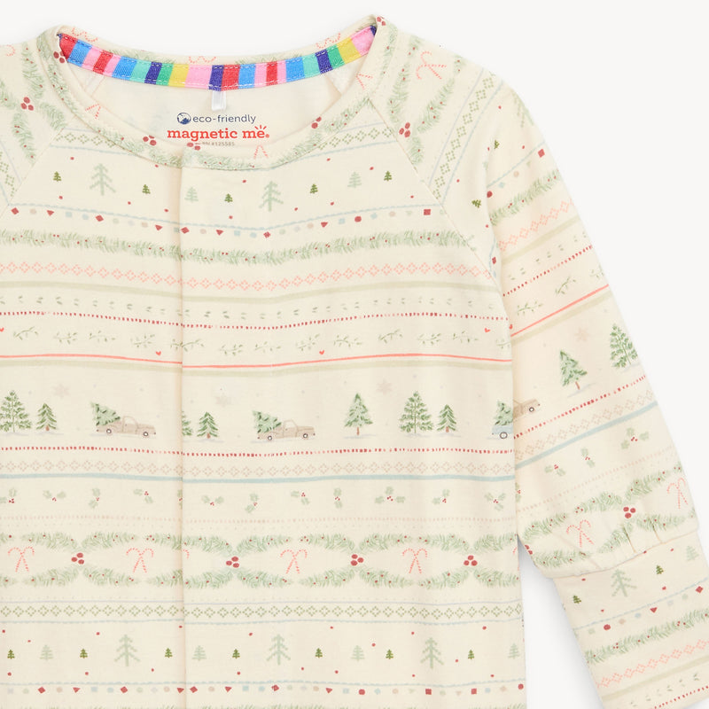 Holiday Grow With Me Coverall