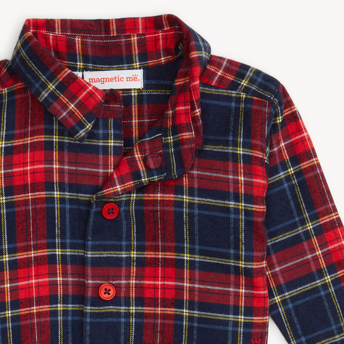 Flannel Roll Around Top + Pant Set