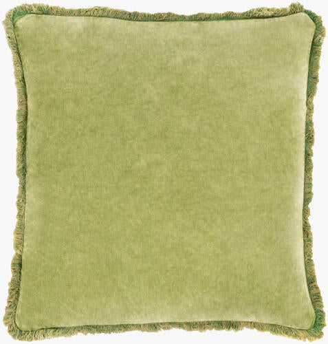 Washed Cotton Velvet Pillow 18x18