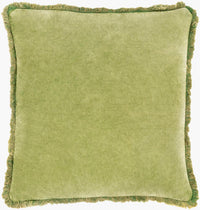 Washed Cotton Velvet Pillow 18x18