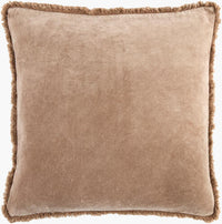 Washed Cotton Velvet Pillow 22x22