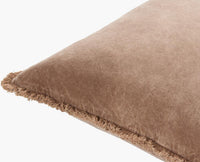 Washed Cotton Velvet Pillow 18x18