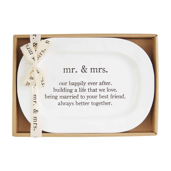 Mr and Mrs Plate