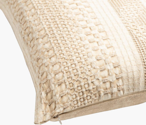 Washed Waffle Pillow