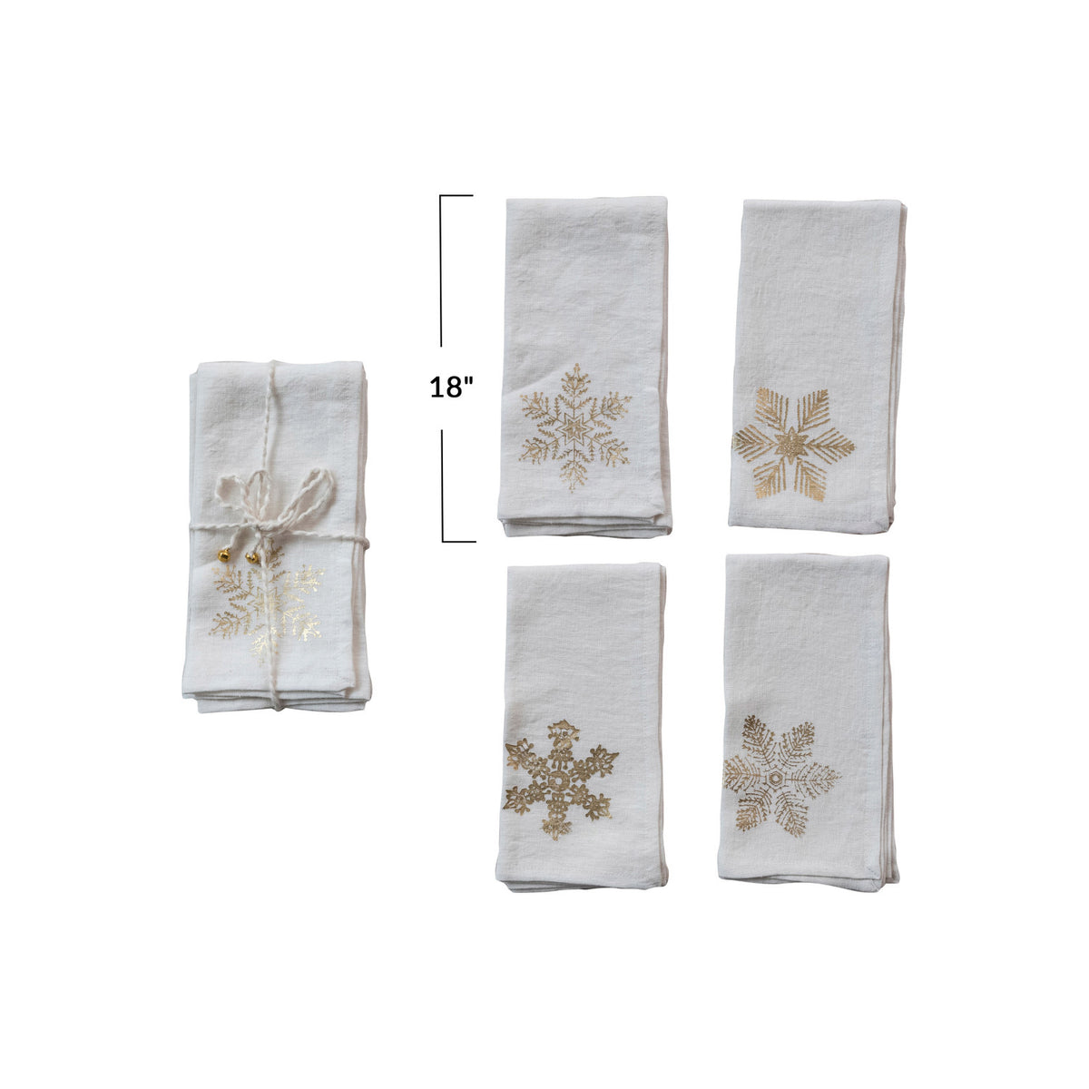 Snowflake Napkin Set