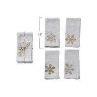 Snowflake Napkin Set
