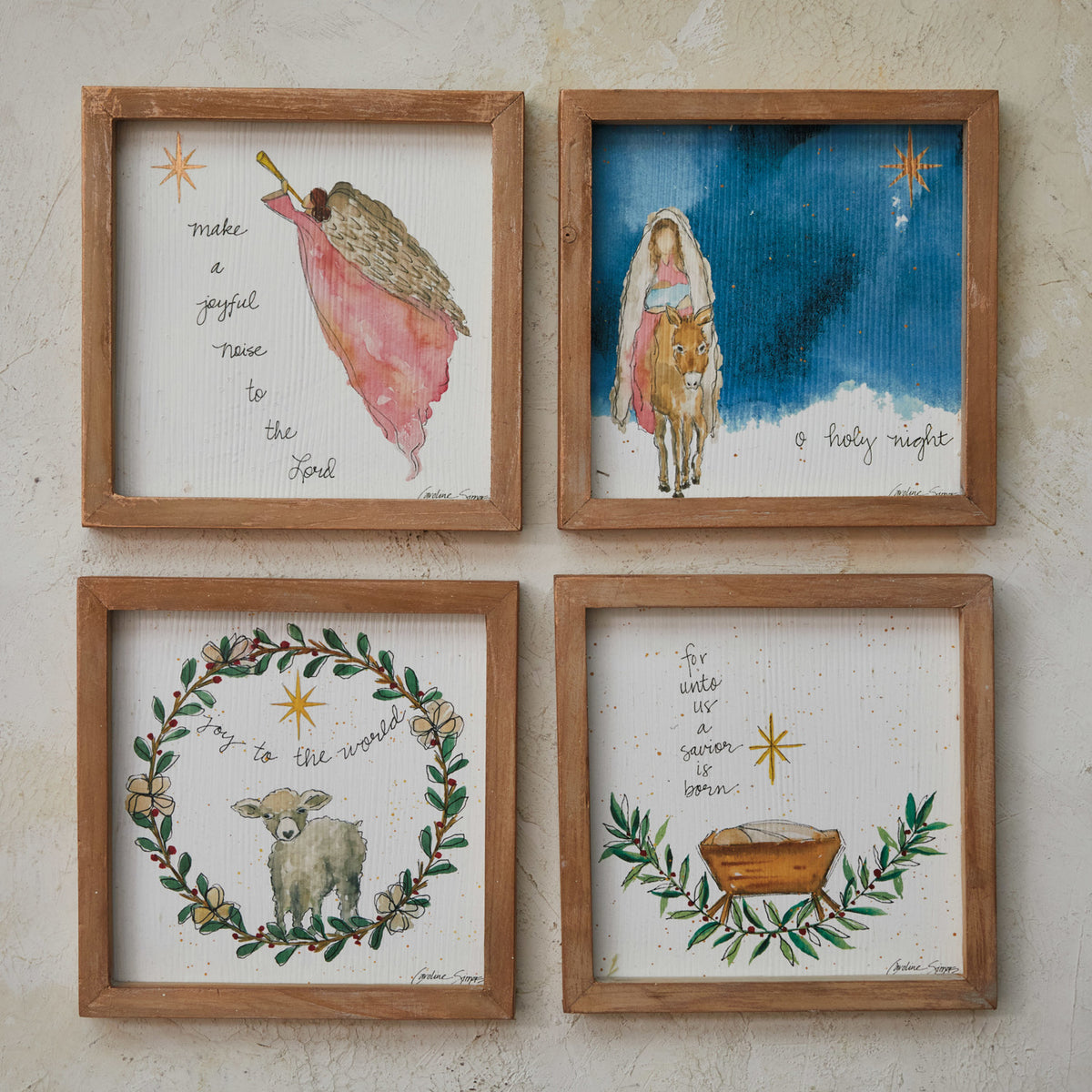 Christmas Framed Wall Decor