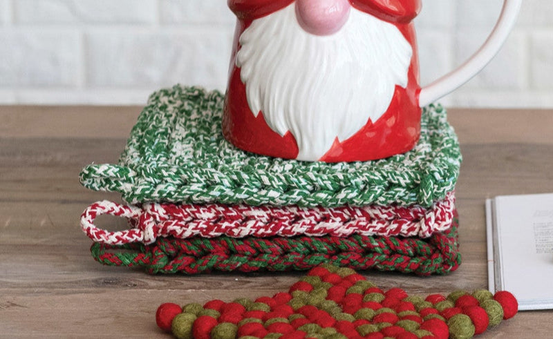 Melange Crocheted Pot Holder