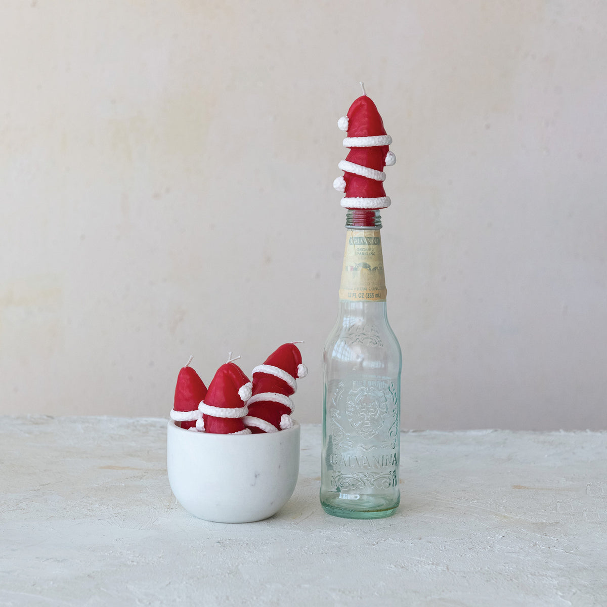 Holiday Shaped Taper Candles