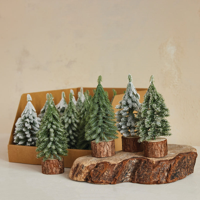 Faux Evergreen Tree