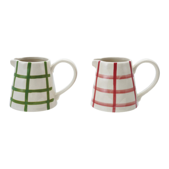 Grid Pattern Creamer