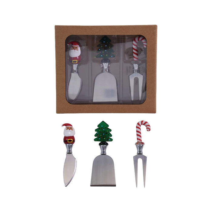 Holiday Cheese Knife Set