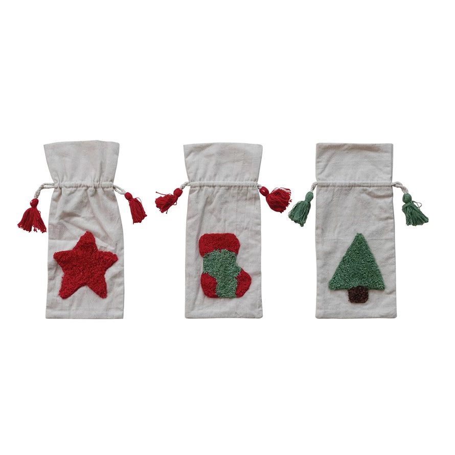 Holiday Icon Wine Bag