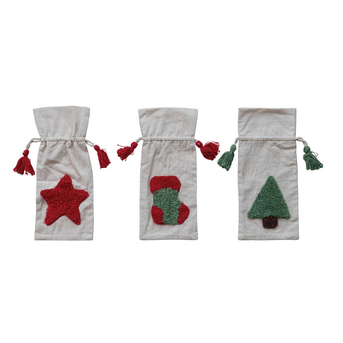 Holiday Icon Wine Bag