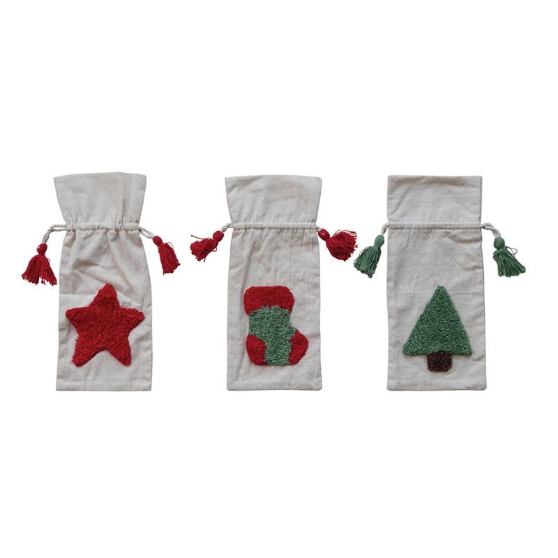 Holiday Icon Wine Bag