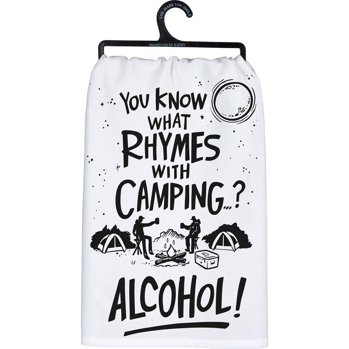 Rhymes with Camping Kitchen Towel