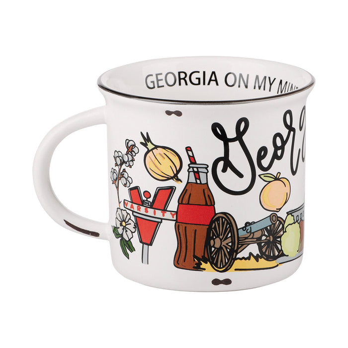 State of Georgia Campfire Mug