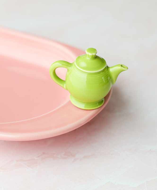 Fiesta Bread Tray with Teapot