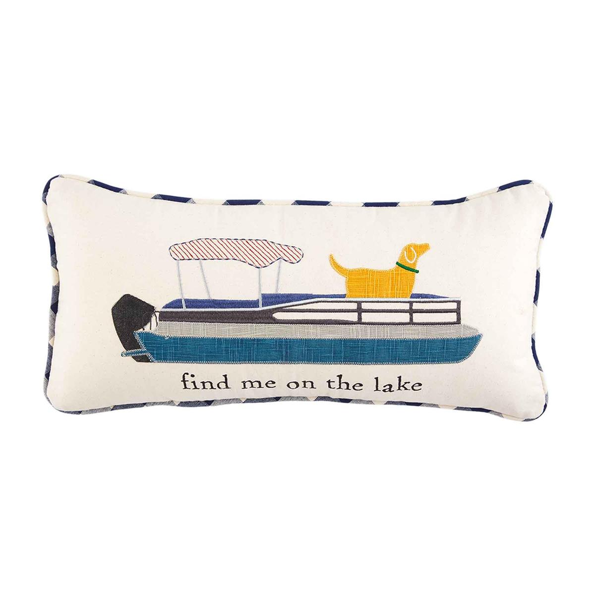 Lake Applique Pillows