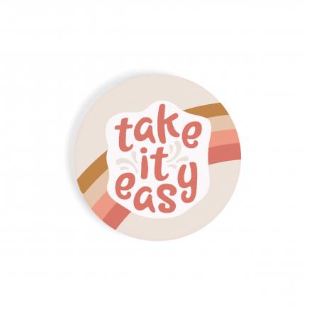 Take It Easy Car Coaster