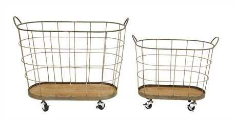 Rolling Laundry Cart