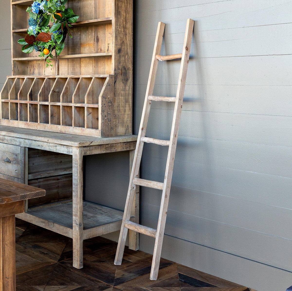 Wooden Display Ladder