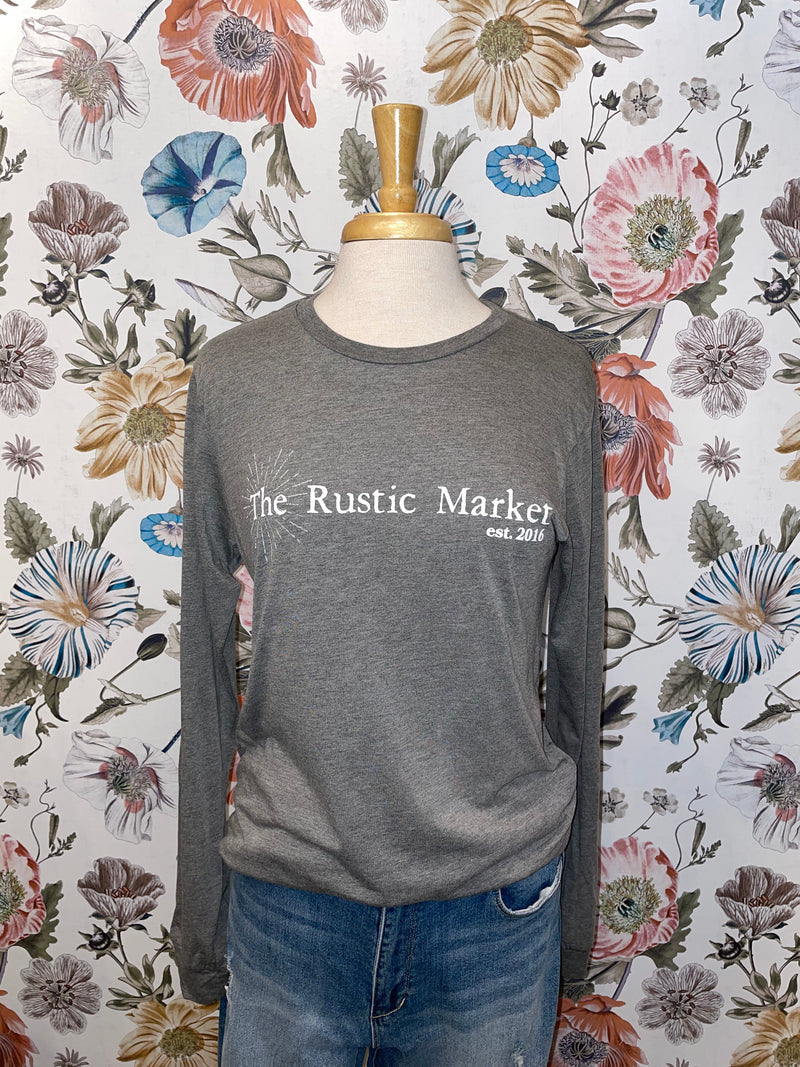 Rustic Market Long Sleeve T-Shirt