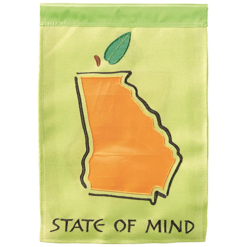 Georgia State of Mind Garden Flag