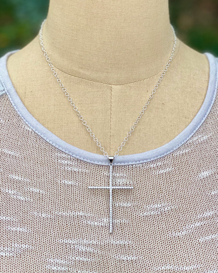 Radiance Cross Necklace