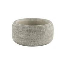 Linen Cement Planter