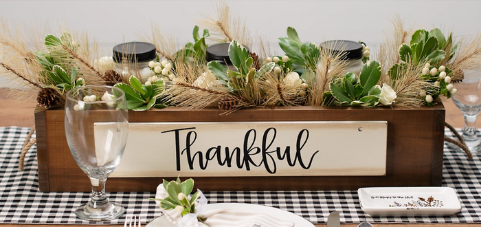 Centerpiece Box with Sign Sets