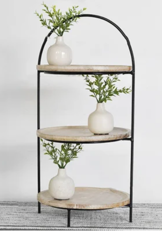 Tiered Wood Riser