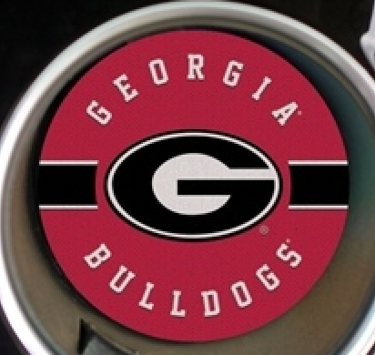UGA Logo Car Coaster