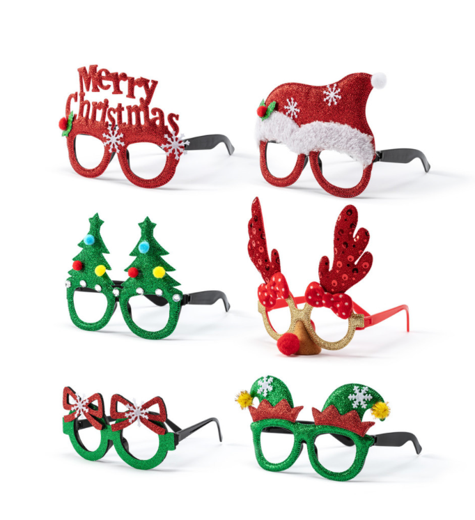 Merry Christmas Glasses