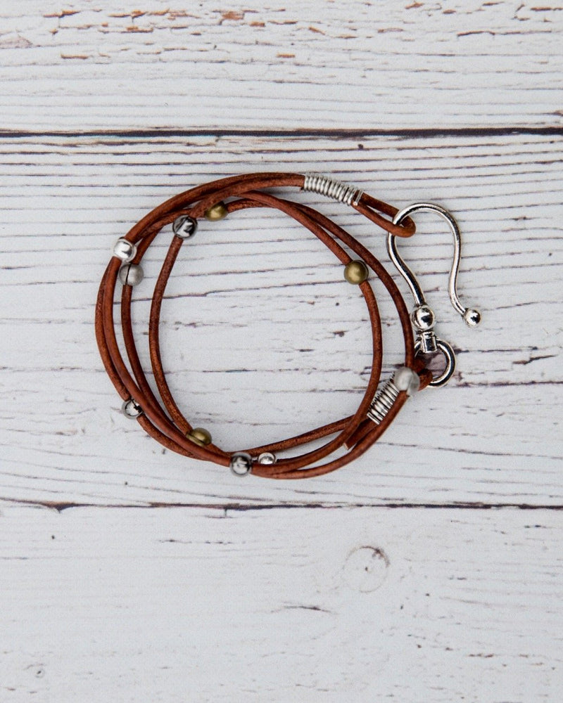 Double Leather Hook Wrap