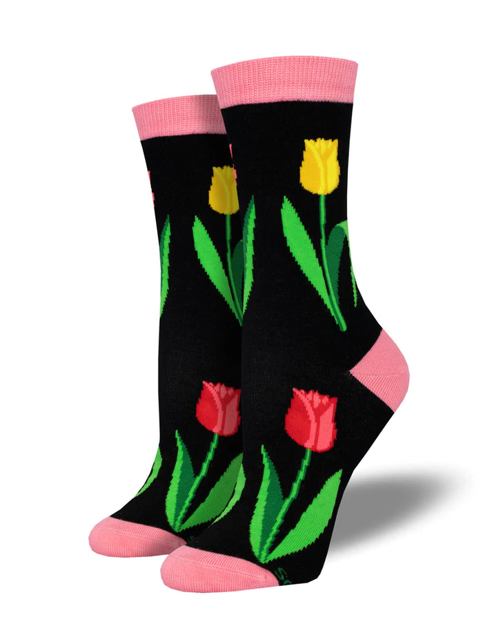 Spring Tulips Socks