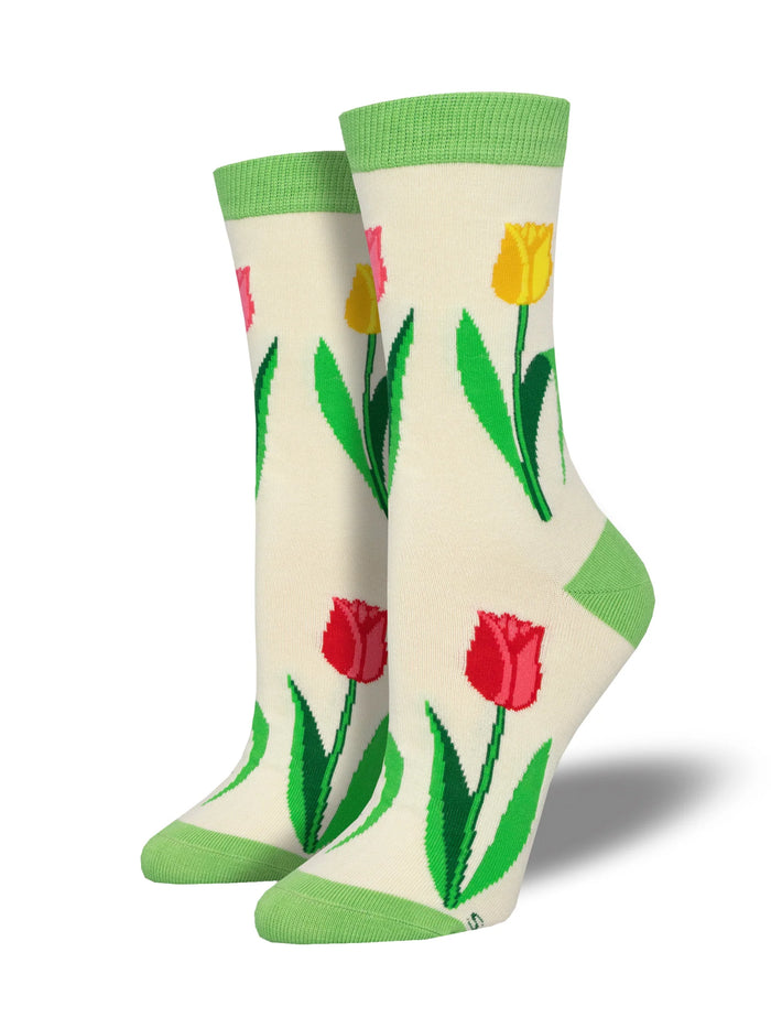Spring Tulips Socks
