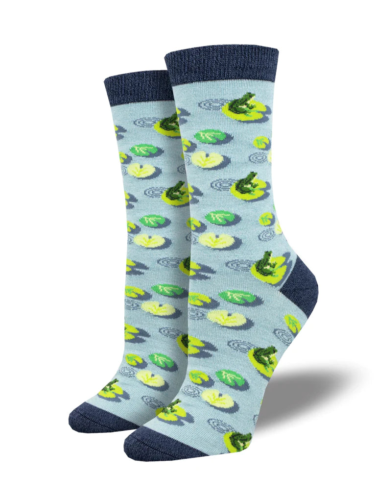 Leaping Lily Pads Socks