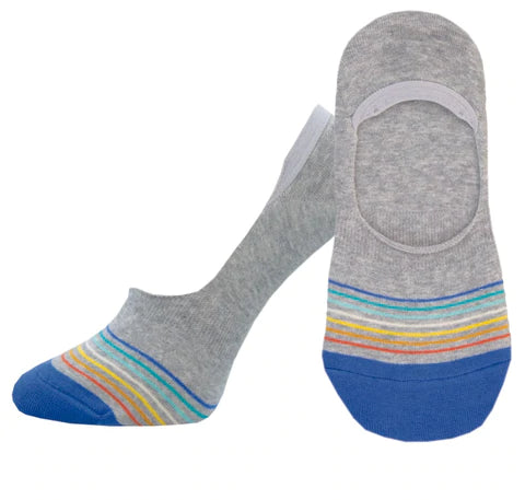 Multi Stripe Liner Socks