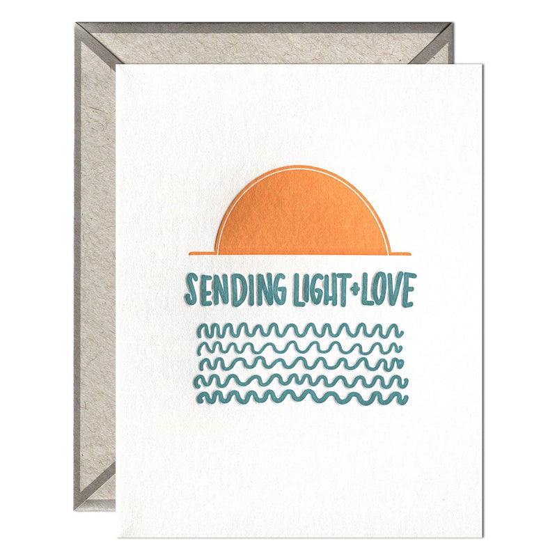 Sending Light & Love Card