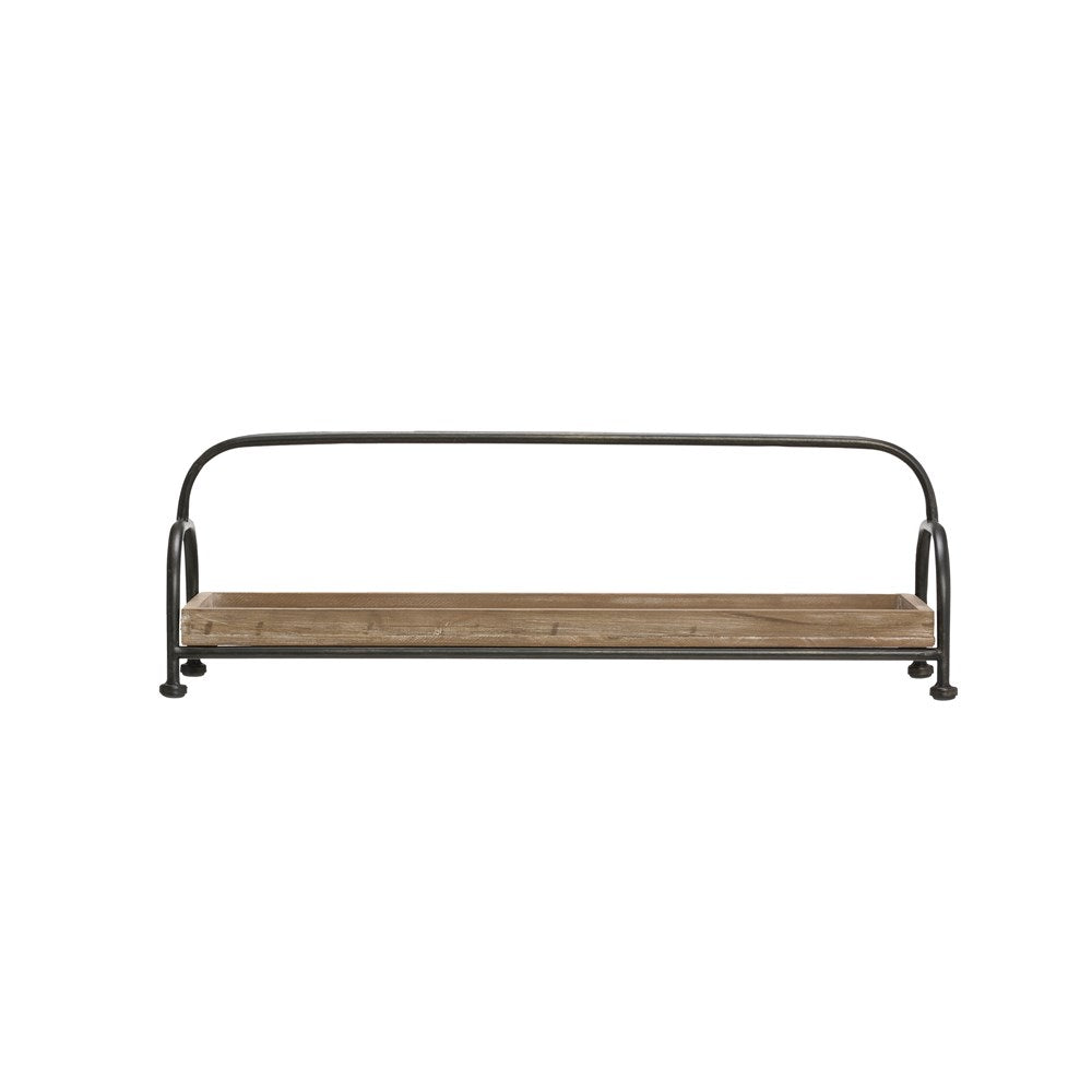 Metal & Wood Tray