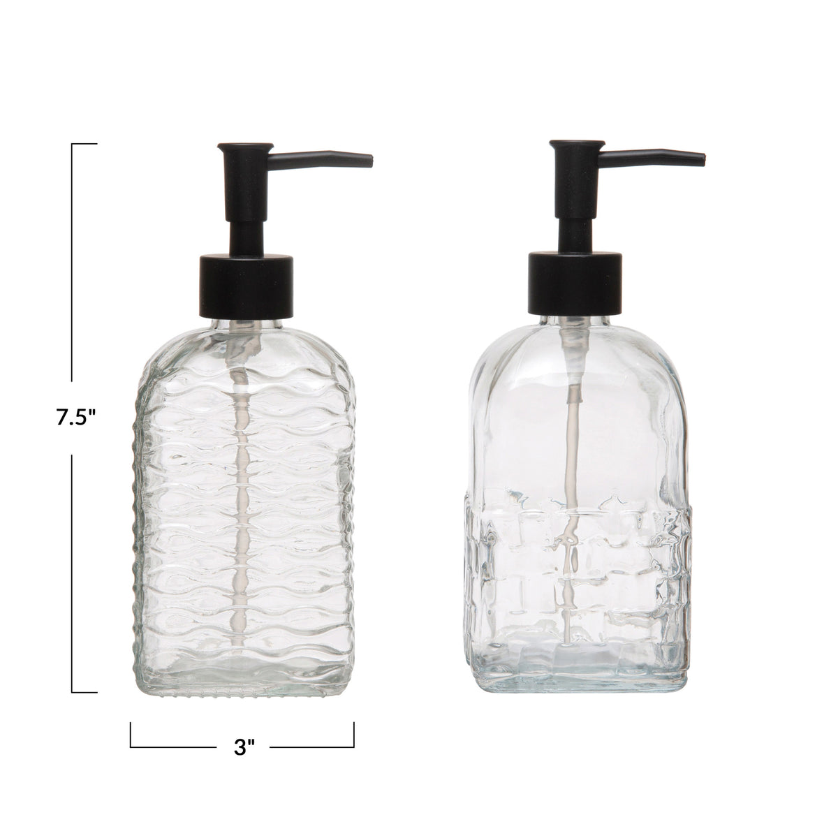 Glass Soap Dispenser