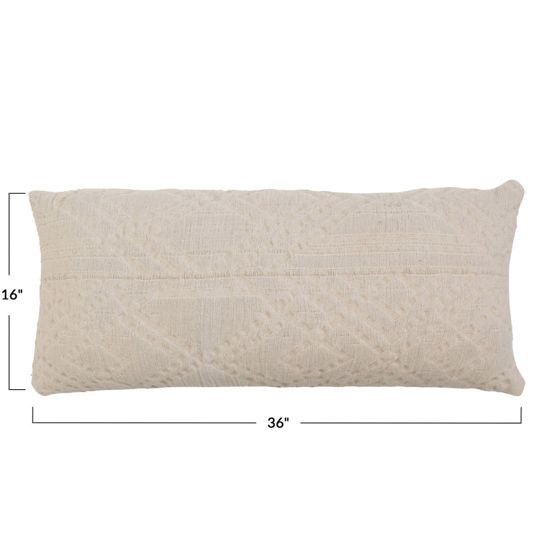 Cotton Jacquard Lumber Pillow
