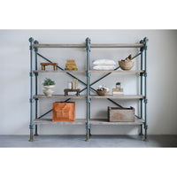 Metal and Wood Shelving Unit *SPECIAL ORDER*