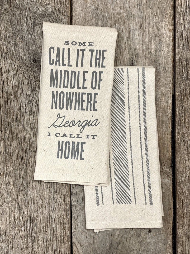 Middle Of Nowhere Kitchen Towel